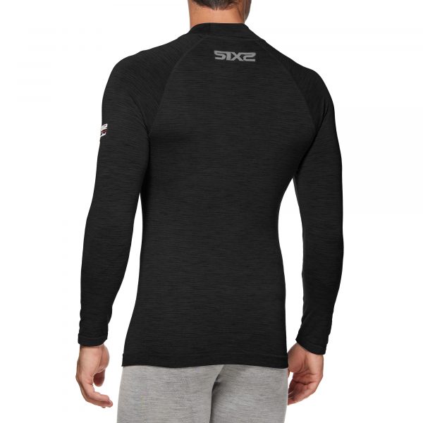 Merino Wool long-sleeve mock turtleneck jersey - Afbeelding 10